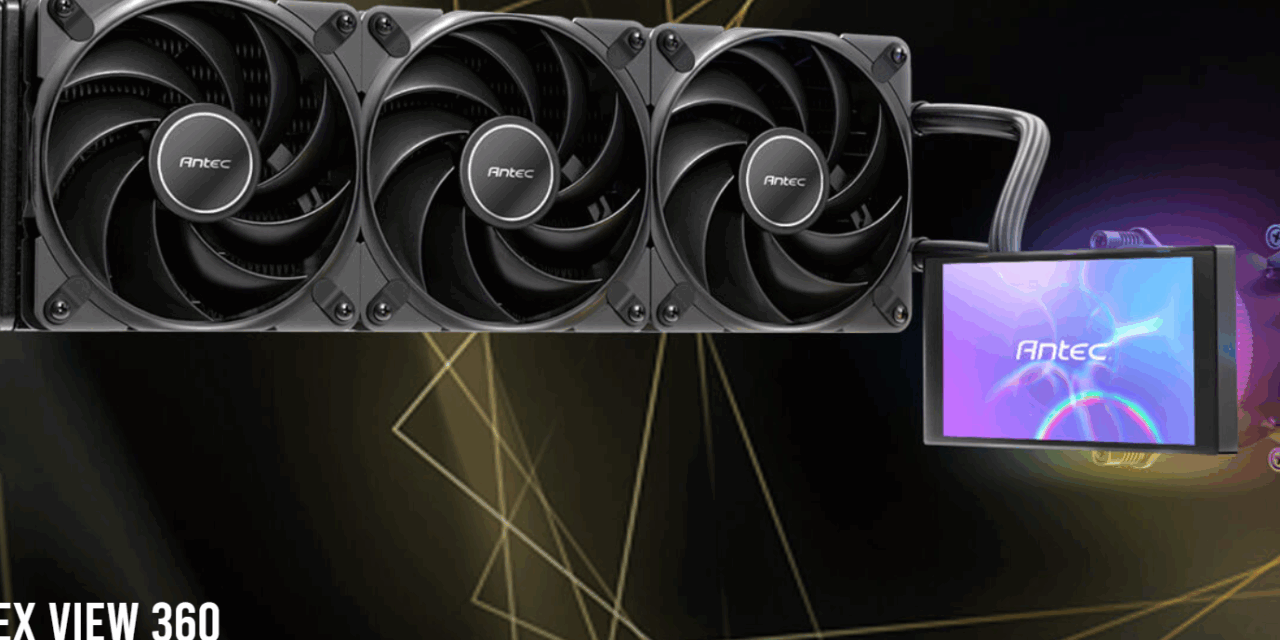 Antec brings powerful style and cool performance with Vortex View 360 AIO