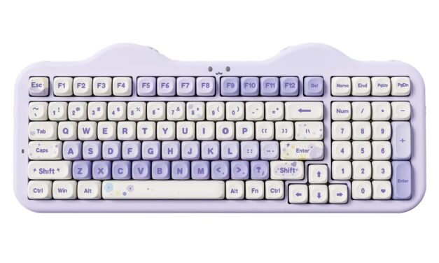 Yunzii launches delightful C98 Cake Meow keyboard with numpad and sweet design
