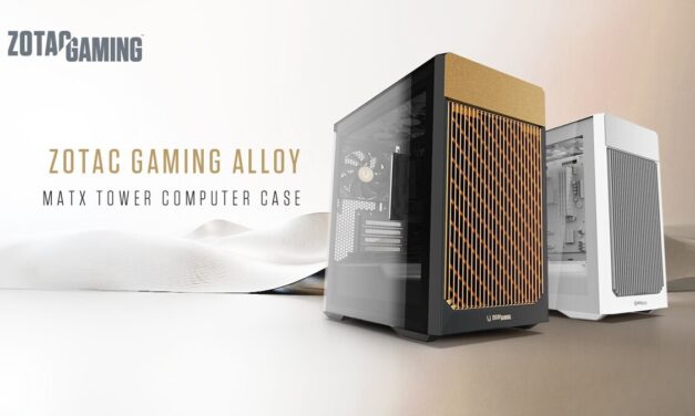 ZOTAC GAMING Alloy brings powerful and stylish PC case choice for gamers