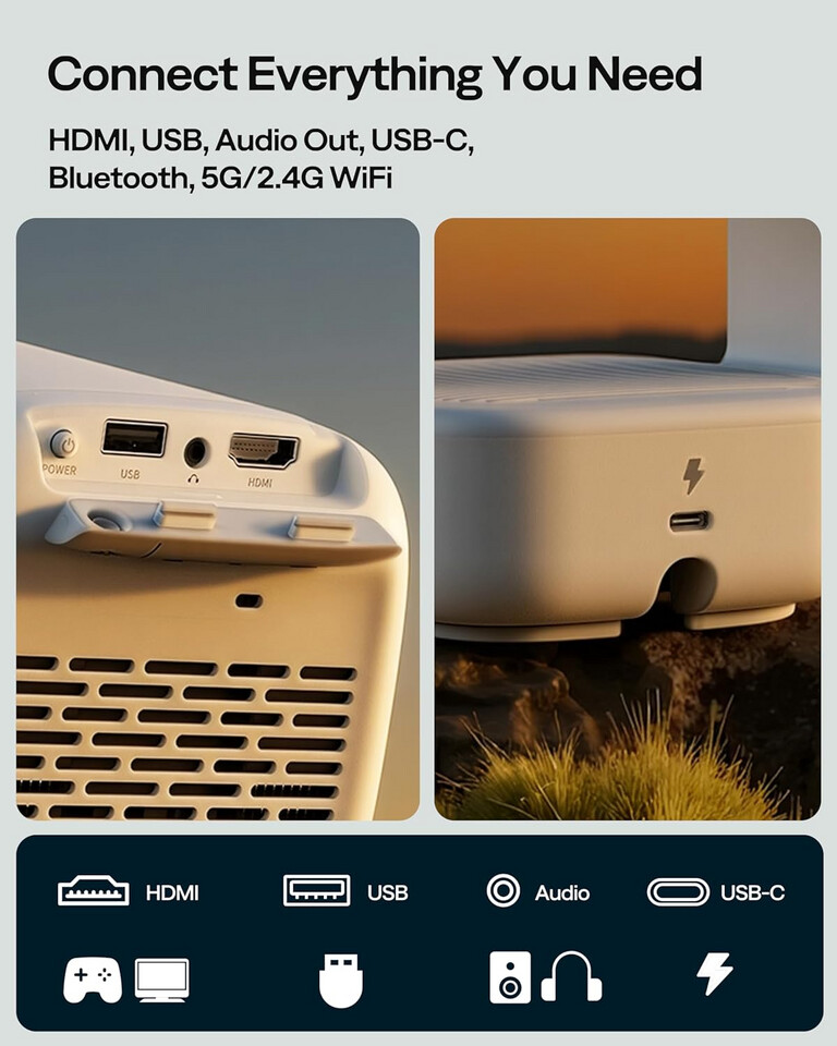 aurzen launches eazze d1 air portable projector 3 Aurzen EAZZE D1 air portable projector 2