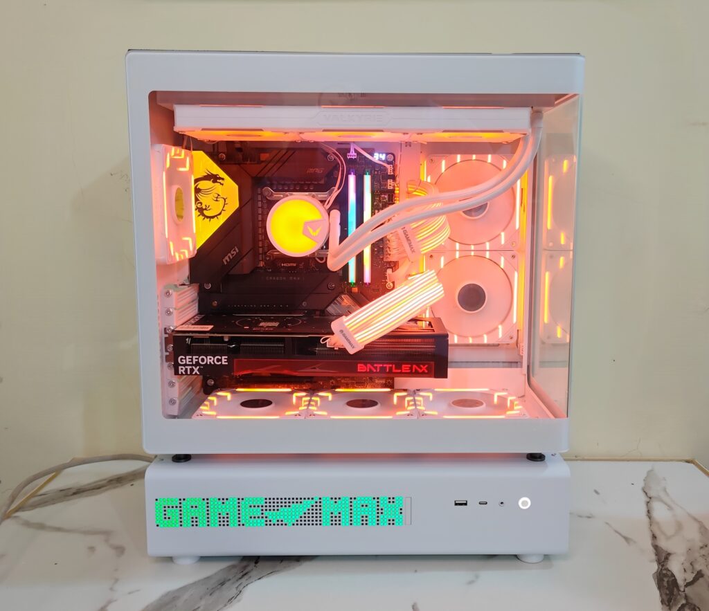 GAMEMAX N90 WH ARGB review – dual chamber design with dot matrix display 38 GAMEMAX N90 WH ARGB Dual Chamber PC Case 102