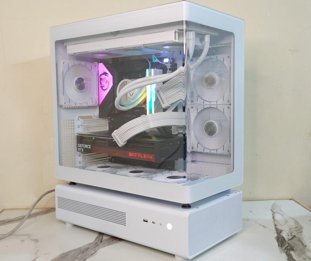 GAMEMAX N90 WH ARGB review – dual chamber design with dot matrix display 37 GAMEMAX N90 WH ARGB Dual Chamber PC Case 111