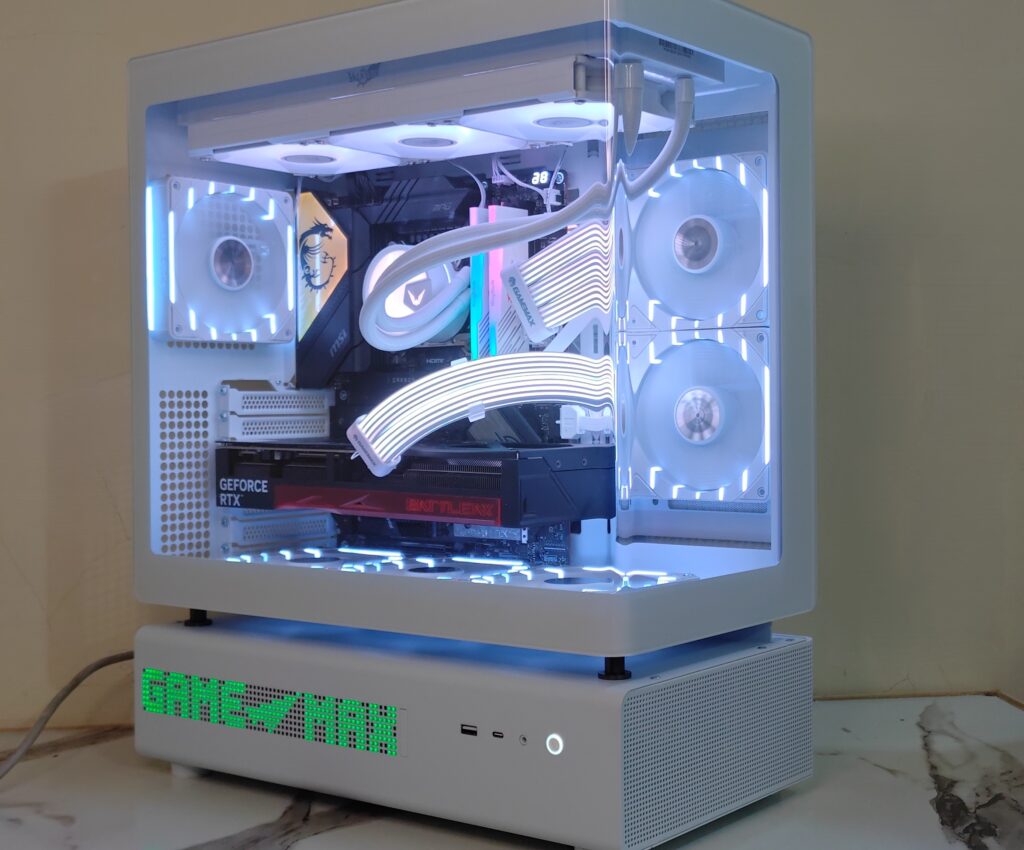 GAMEMAX N90 WH ARGB review – dual chamber design with dot matrix display 40 GAMEMAX N90 WH ARGB Dual Chamber PC Case 112