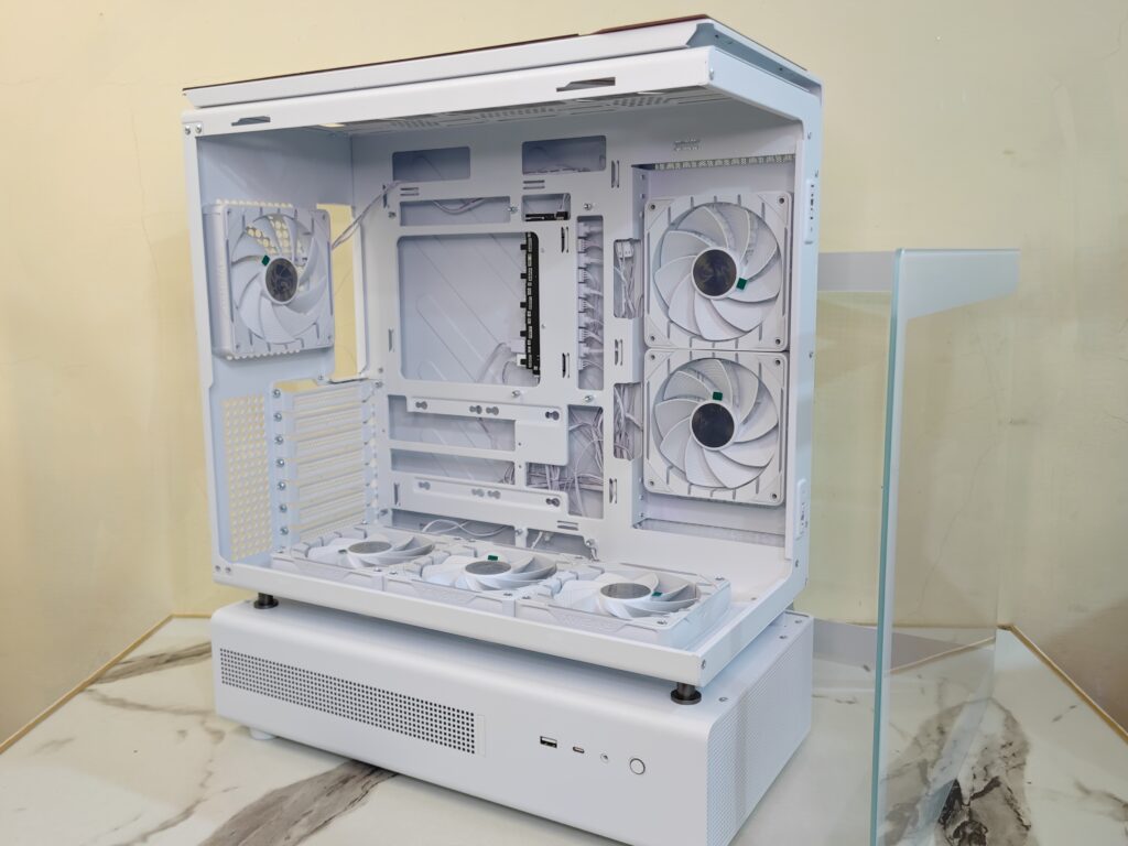 GAMEMAX N90 WH ARGB review – dual chamber design with dot matrix display 21 GAMEMAX N90 WH ARGB Dual Chamber PC Case 71