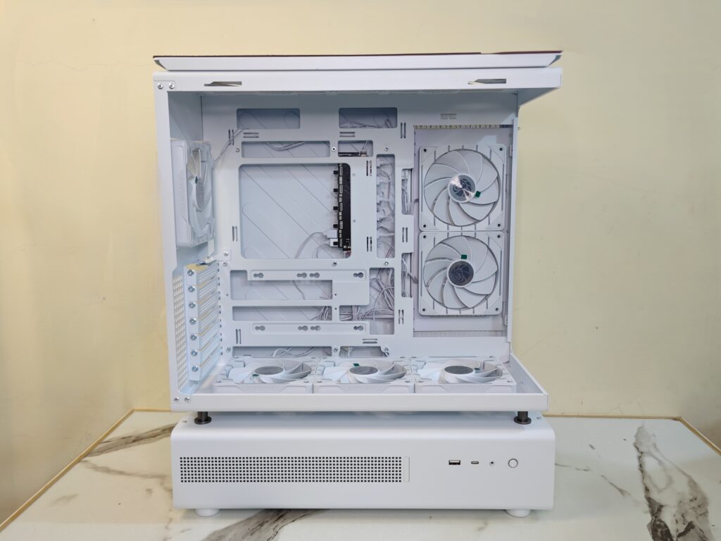 GAMEMAX N90 WH ARGB review – dual chamber design with dot matrix display 22 GAMEMAX N90 WH ARGB Dual Chamber PC Case 72