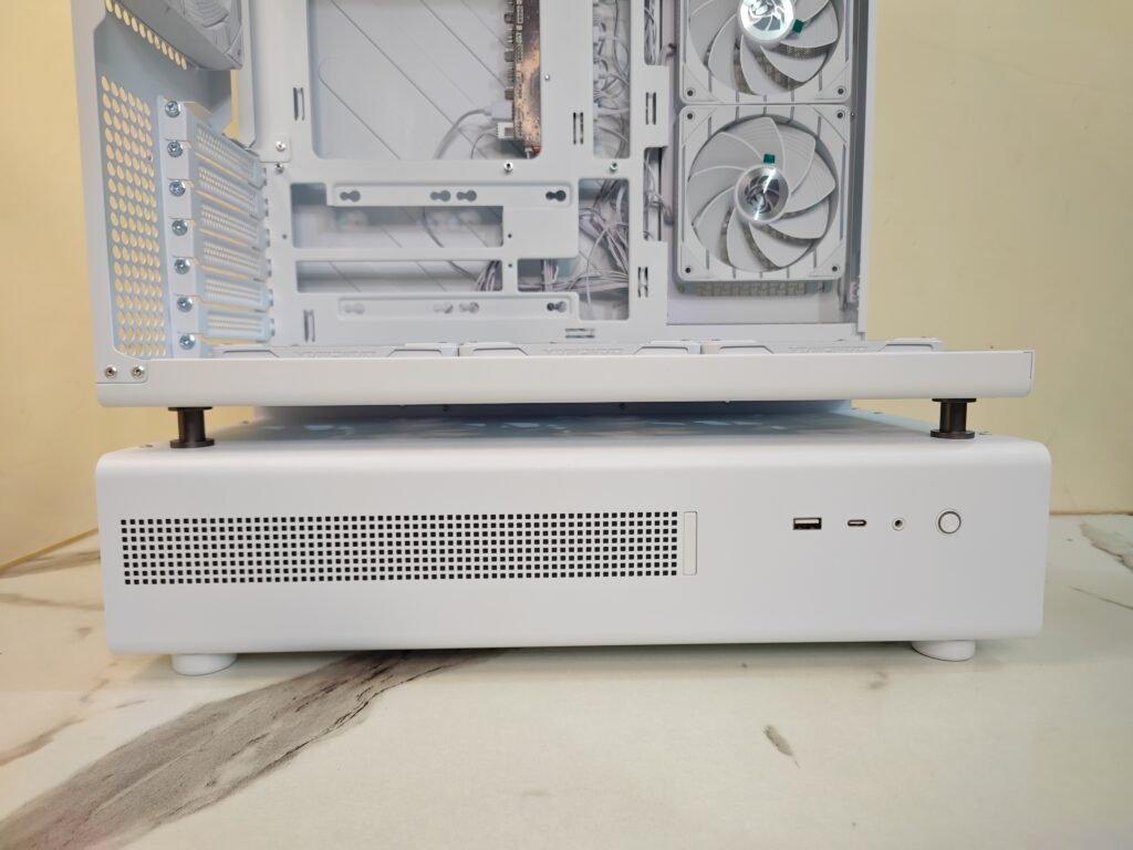 GAMEMAX N90 WH ARGB review – dual chamber design with dot matrix display 25 GAMEMAX N90 WH ARGB Dual Chamber PC Case 73