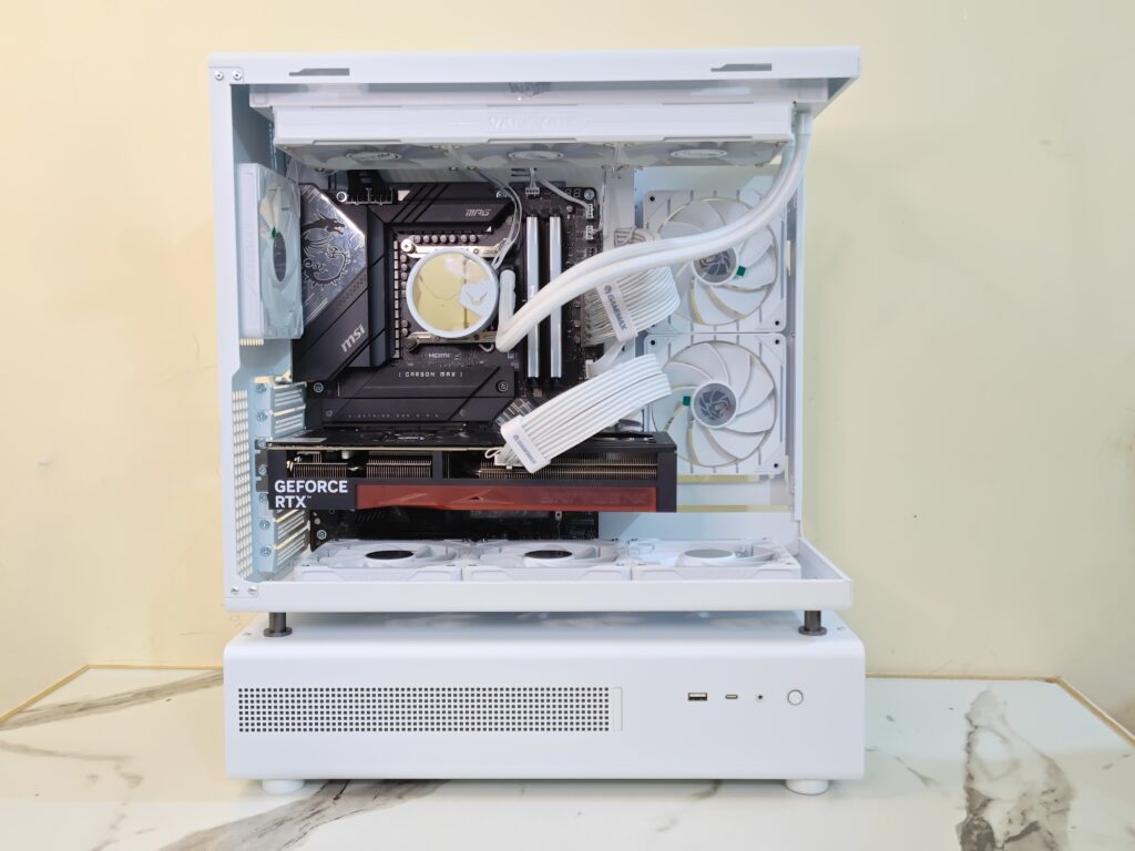 GAMEMAX N90 WH ARGB review – dual chamber design with dot matrix display 35 GAMEMAX N90 WH ARGB Dual Chamber PC Case 89