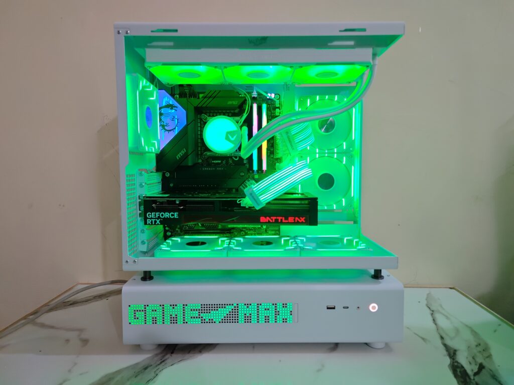 GAMEMAX N90 WH ARGB review – dual chamber design with dot matrix display 36 GAMEMAX N90 WH ARGB Dual Chamber PC Case 96