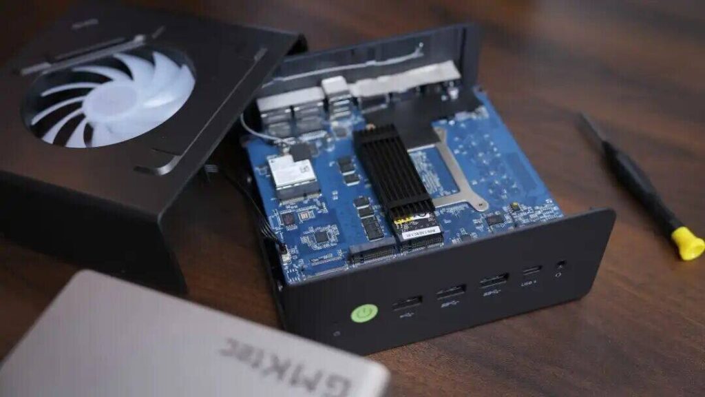 GMKtec launches new EVO-T2 AI mini PC with strong 180 TOPS power 3 GMKtec EVO T2 AI mini PC 2
