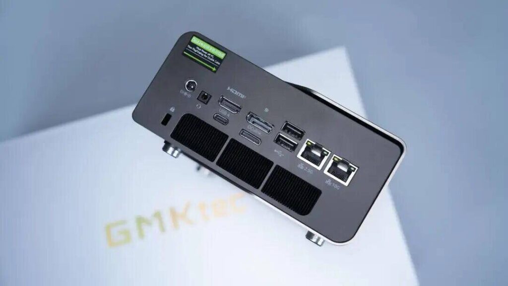 GMKtec launches new EVO-T2 AI mini PC with strong 180 TOPS power 1 GMKtec EVO T2 AI mini PC 3