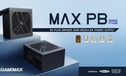 GAMEMAX Introduces MAX PB Series ATX 3.1 80PLUS Bronze PSUs
