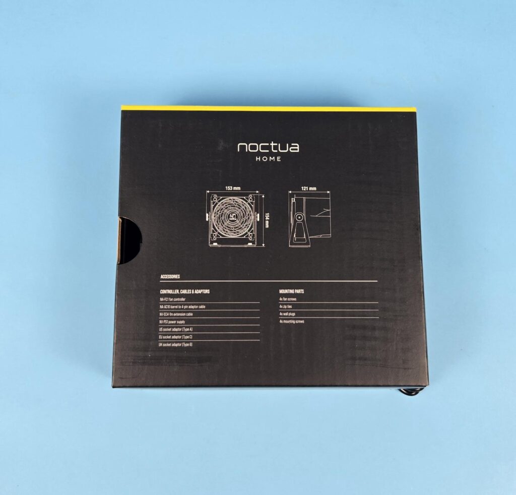 Noctua HOME NV-FS1 and NV-FS2 Review 10 Noctua NV FS1 Packing Box 4