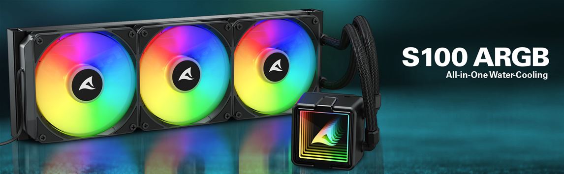 Sharkoon launches impressive S100 ARGB 360mm liquid cooler for smooth PC cooling