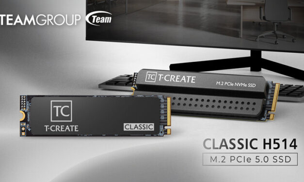 Team Group launches powerful new T Create Classic H514 Gen5 SSD for fast performance