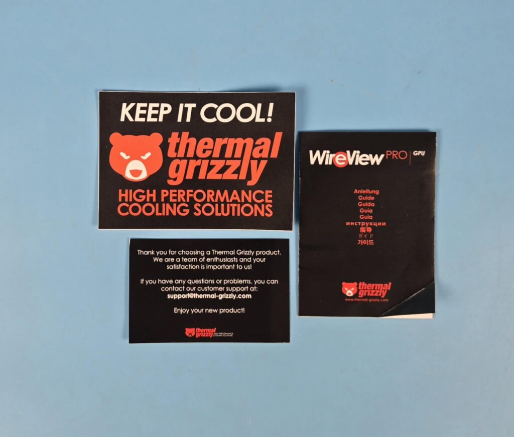 Thermal Grizzly WireView Pro Review - A Must Have for your Peace of Mind 5 Thermal Grizzly WireView Pro User Guide