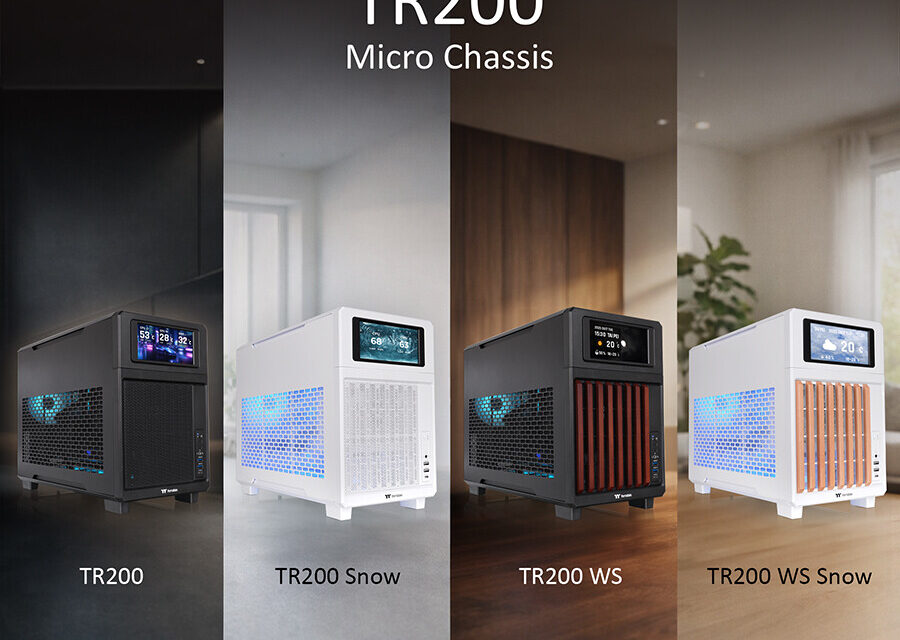 Thermaltake launches TR200 Series compact PC case