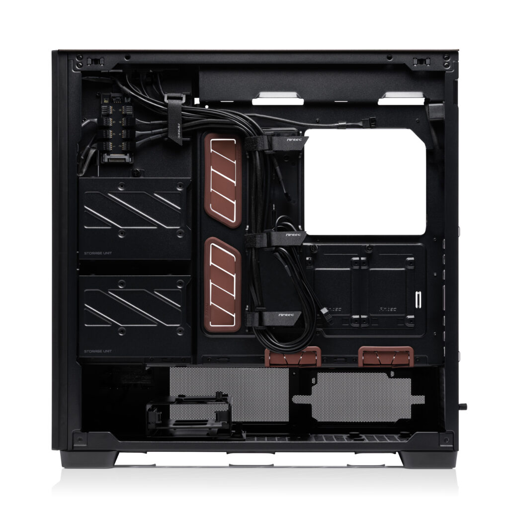 Antec and Noctua introduce Antec Flux Pro Noctua Edition PC case 6 antec flux pro noctua edition open