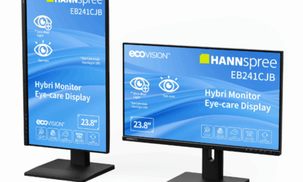 HANNspree Launches the World’s Fastest Paper-Like Eye-Care Monitor