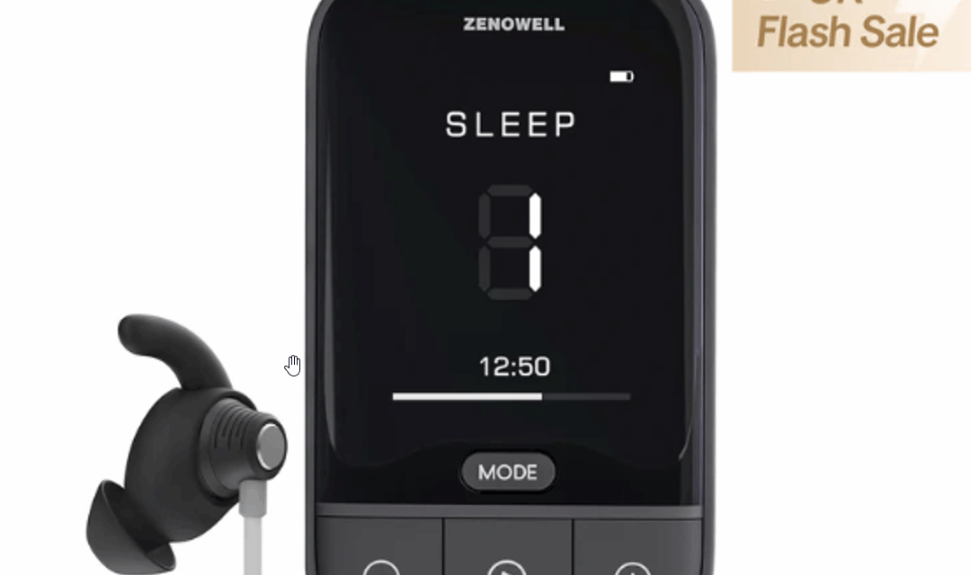 ZenoWell Vita&ndash;Vagus Nerve Stimulation for Better Sleep & Relaxation &ndash; Deal