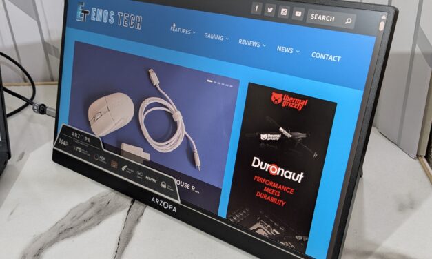 Arzopa Z1FC portable monitor review: a useful screen for work and gaming