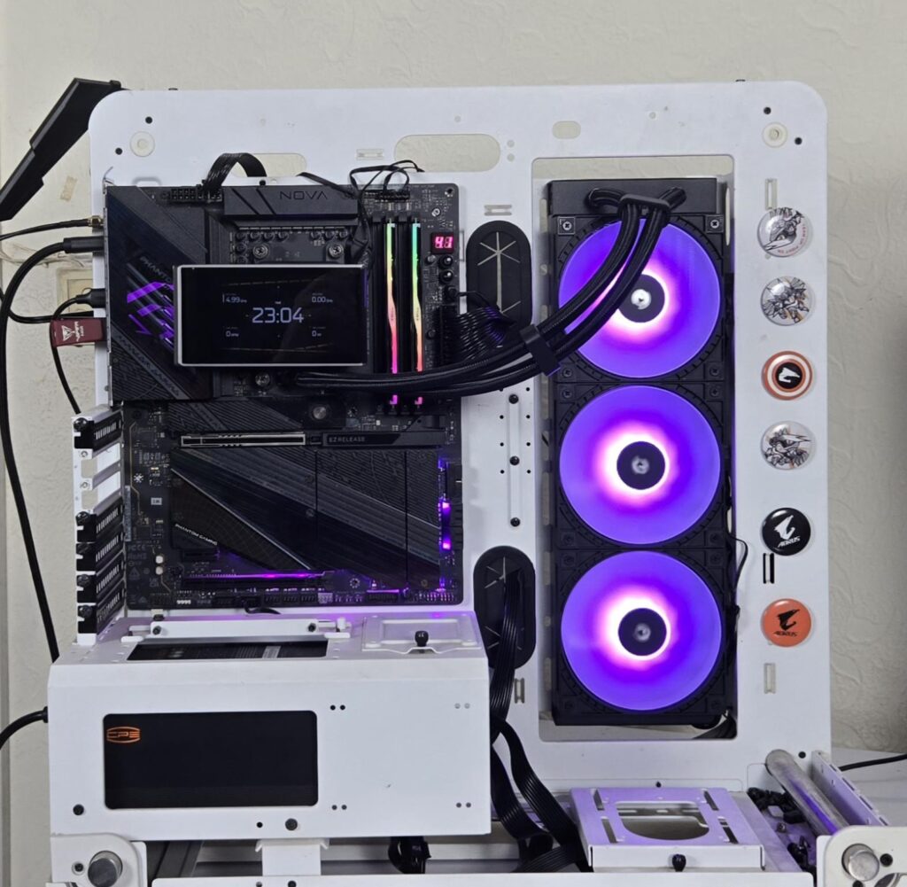 DeepCool LT360 Vision ARGB Review: Large Screen with Silent Cooling 37 DeepCool LT360 Vision ARGB Test Build