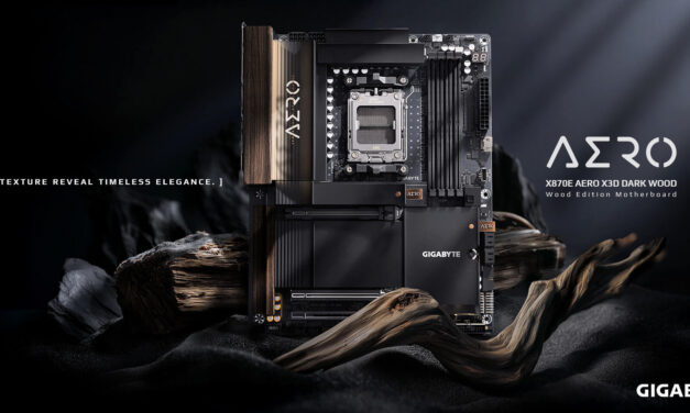 Gigabyte reveals stunning X870E AERO X3D DARK WOOD motherboard with powerful features