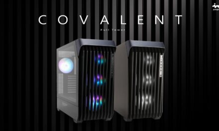 InWin COVALENT full tower case brings strong cooling and flexible design