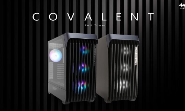 InWin COVALENT full tower case brings strong cooling and flexible design