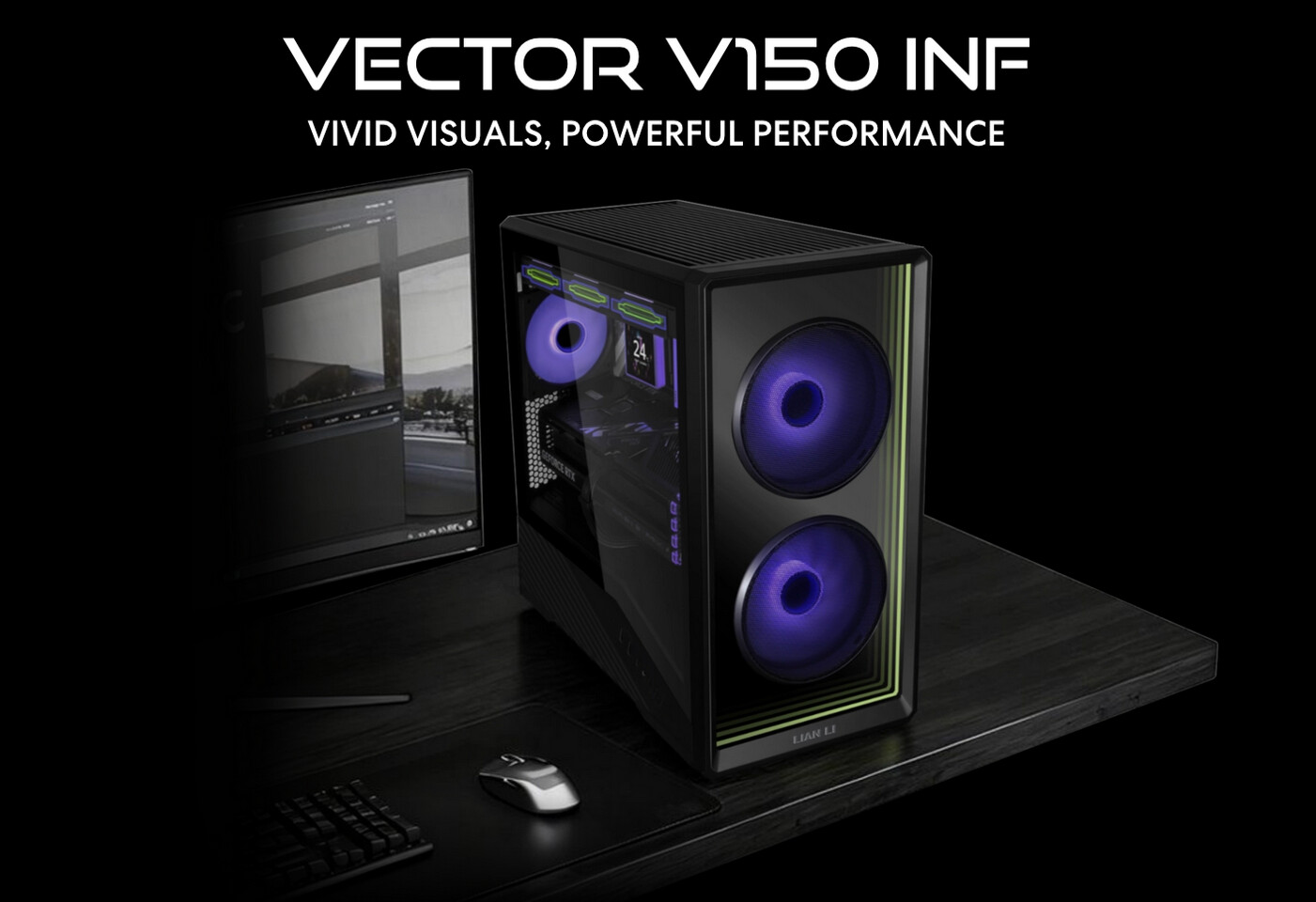 yun.ページ Lian Li launches compact Vector V150 INF case with strong cooling