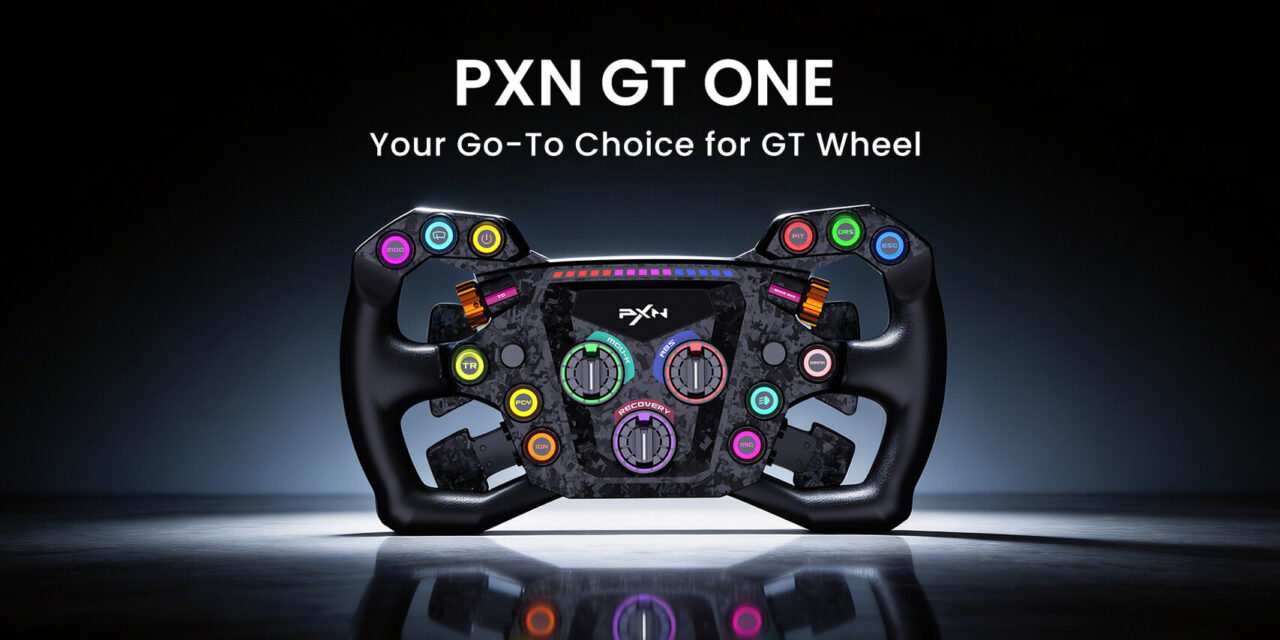 PXN launches GT ONE steering wheel with strong features and great value