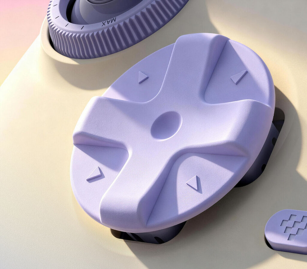 8BitDo Ultimate 3 Lavender Dusk Controller 2