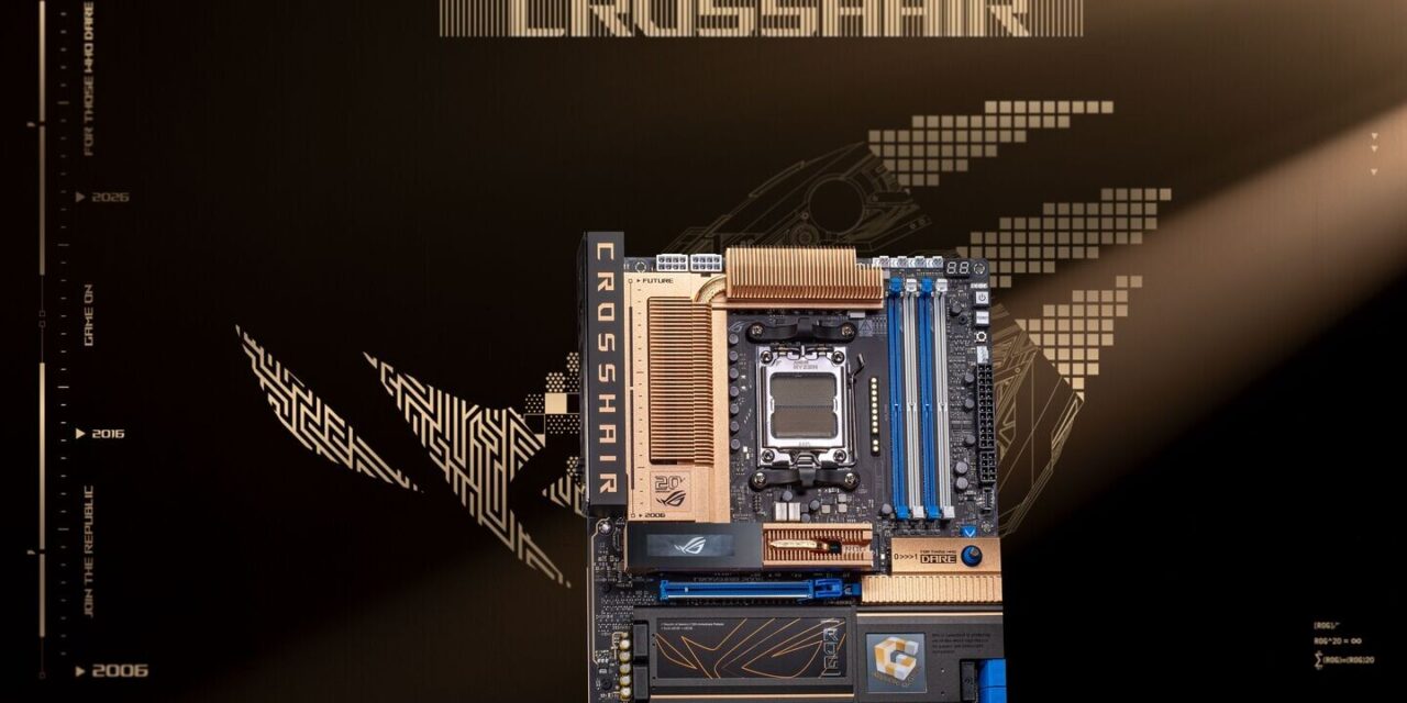 ASUS ROG celebrates 20 years with stylish new Crosshair 2006 motherboard