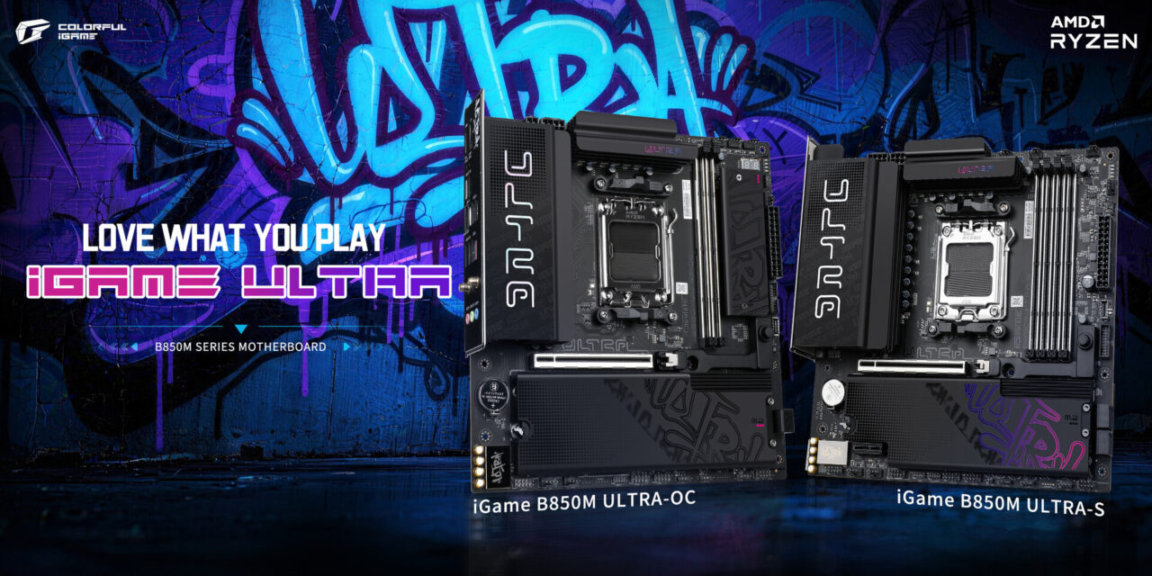 COLORFUL reveals new iGame B850M ULTRA motherboards for Ryzen PCs