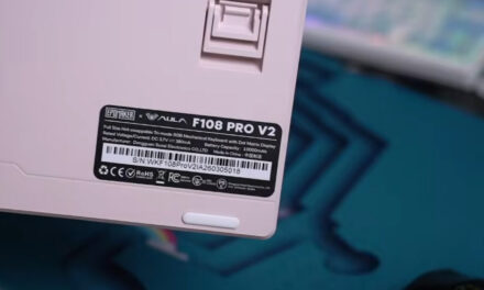 Epomaker F108 Pro V2 brings bigger battery and smart upgrades