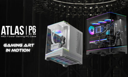 GAMDIAS launches impressive ATLAS P6 CG case with panoramic glass design
