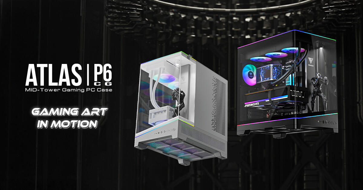 GAMDIAS launches impressive ATLAS P6 CG case with panoramic glass design