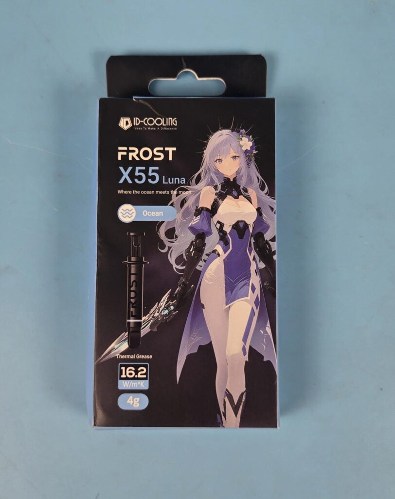 ID-Cooling Frost X55 Thermal Paste Review: A scented Paste that refreshes the performance! 1 ID Cooling Frost X55 Packing Box 1