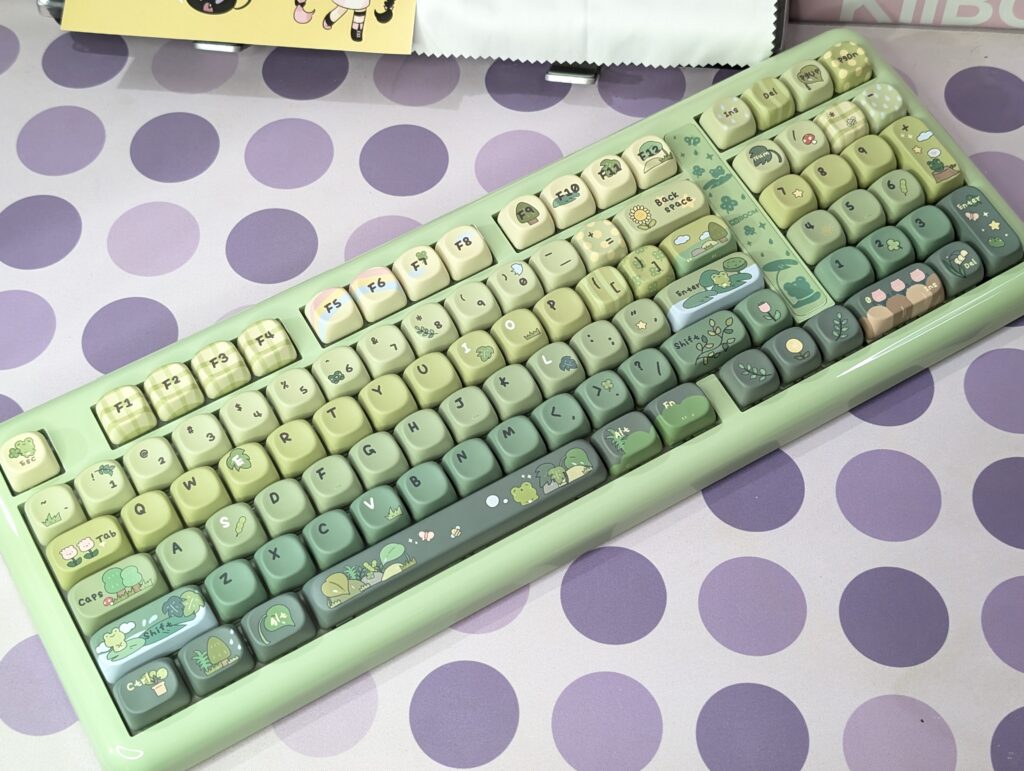 KiiBOOM Phantom 98 Lite review – Quiet switches and beautiful