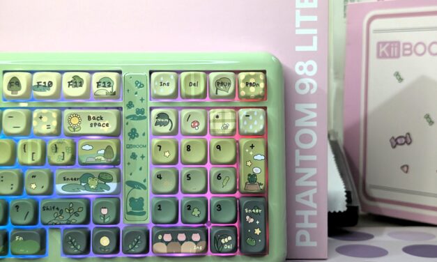 KiiBOOM Phantom 98 Lite review – Quiet switches and beautiful froggy design