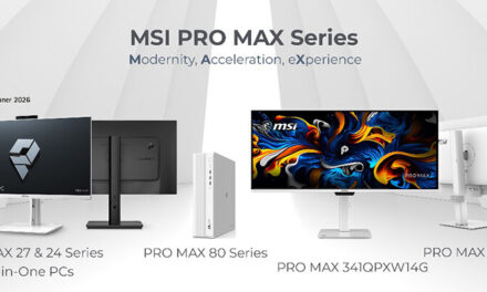 MSI PRO MAX lineup brings stylish and powerful work solutions at COMPUTEX 2026
