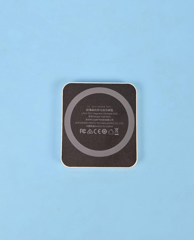 Orico K20 Mini Drive Review: Impressive Speeds in Small Form 6 Orico K20 Mini Base View