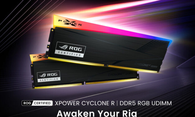 Silicon Power Unveils ROG Certified XPOWER Cyclone R DDR5 Memory for Faster Gaming Performance