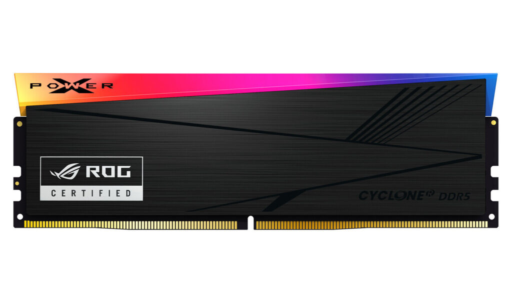 Silicon Power Unveils ROG Certified XPOWER Cyclone R DDR5 Memory for Faster Gaming Performance 2 ROG Certified XPOWER Cyclone R DDR5 gaming memory 2