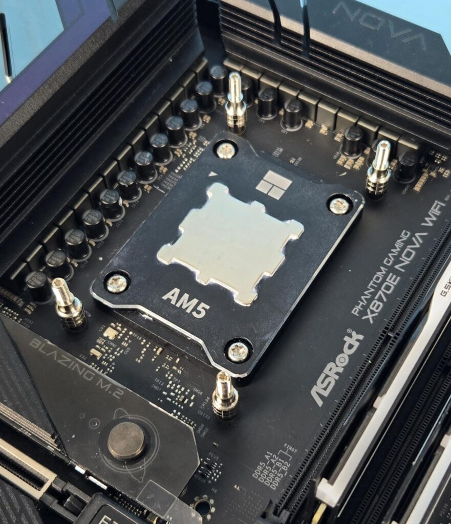 Thermal Grizzly Mycro Pro AM5 RGB Water Block Review: An Excellent Performer 23 Thermal Grizzly Mycro Pro RGB AM5 Installation 1