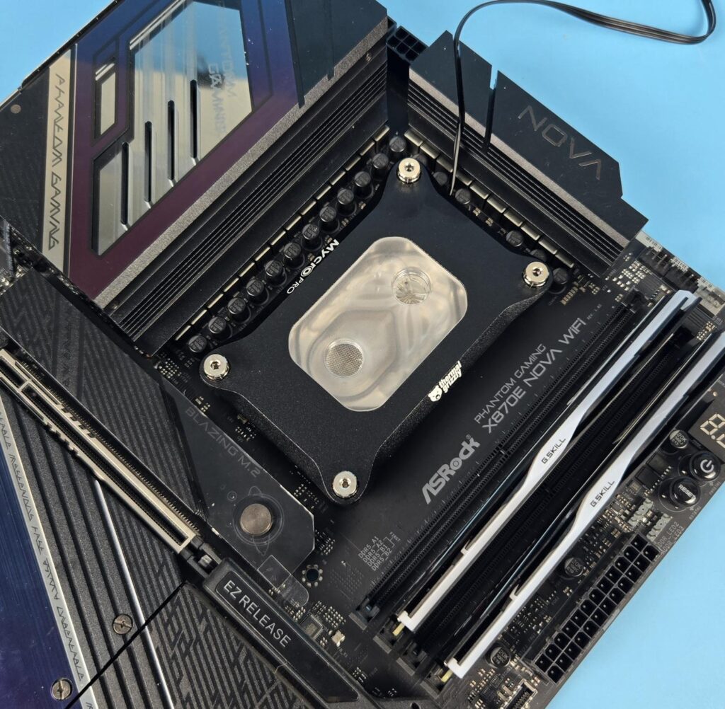 Thermal Grizzly Mycro Pro AM5 RGB Water Block Review: An Excellent Performer 25 Thermal Grizzly Mycro Pro RGB AM5 Installation 3