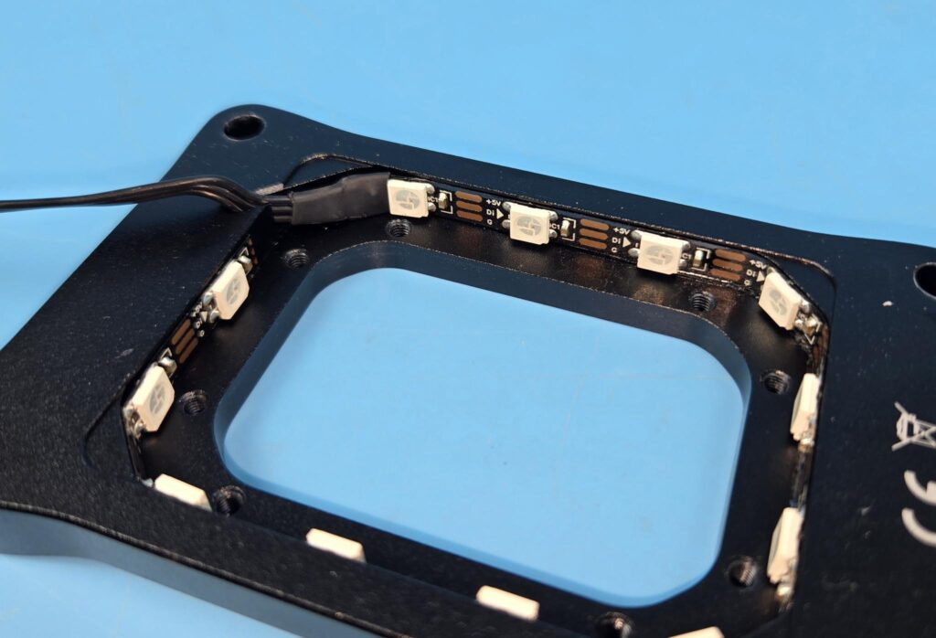 Thermal Grizzly Mycro Pro AM5 RGB Water Block Review: An Excellent Performer 18 Thermal Grizzly Mycro Pro RGB AM5 LED Strip 2