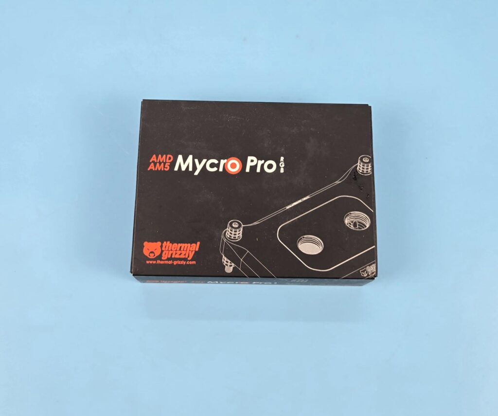 Thermal Grizzly Mycro Pro AM5 RGB Water Block Review: An Excellent Performer 2 Thermal Grizzly Mycro Pro RGB AM5 Packing Box 1