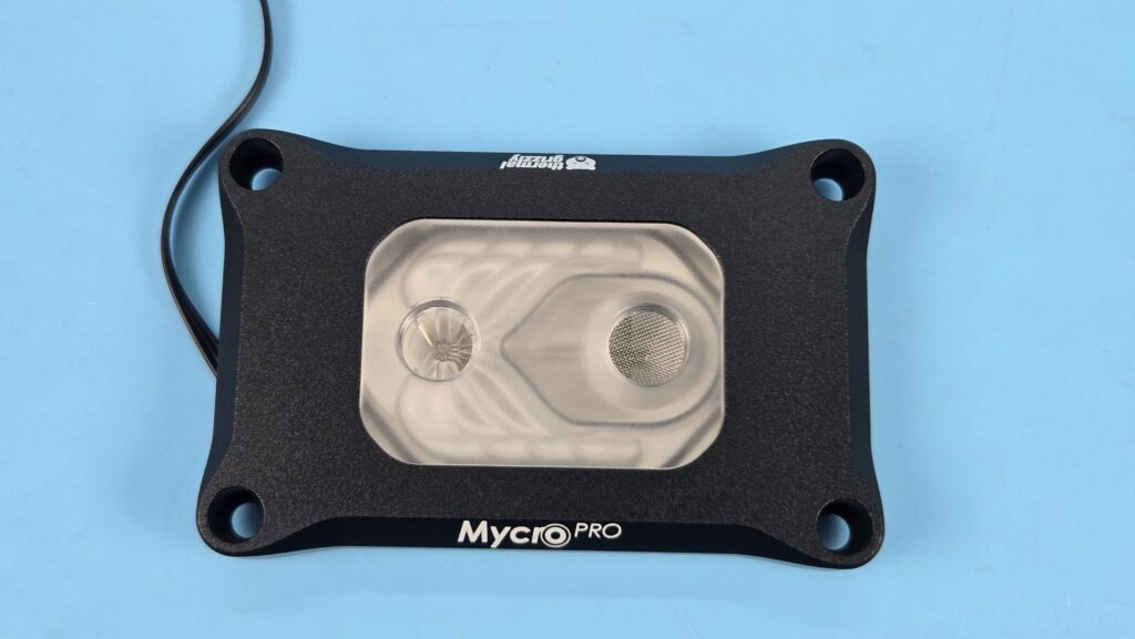 Thermal Grizzly Mycro Pro AM5 RGB Water Block Review: An Excellent Performer 8 Thermal Grizzly Mycro Pro RGB AM5 Top Close Up