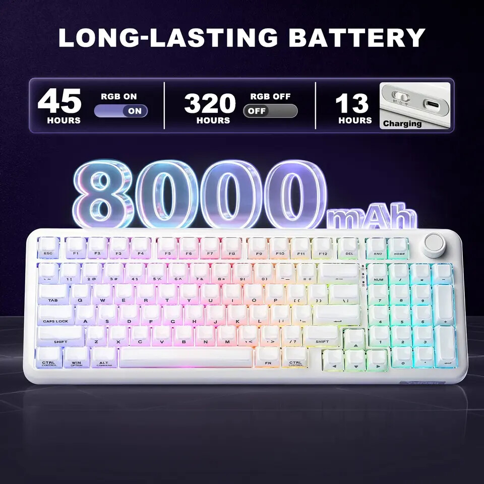 YUNZII X98 Solid QMKVIA Mechanical Keyboard 1