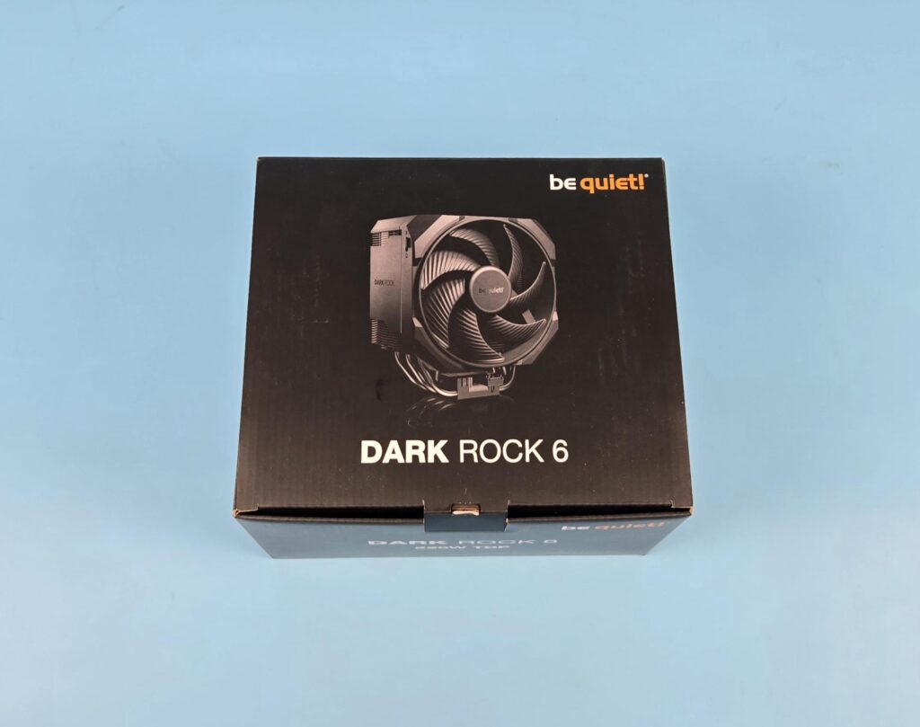 be quiet! Dark Rock 6 Air CPU Cooler Review 3 be quiet Dark Rock 6 Packing Box 1